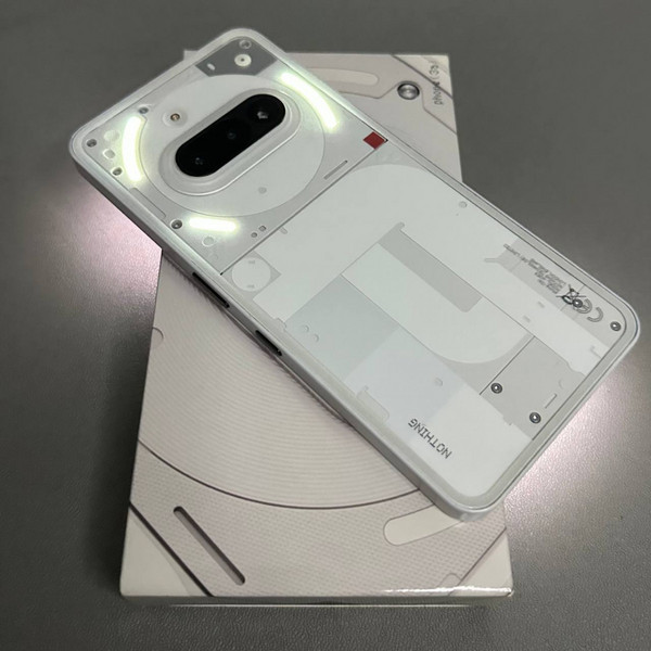 Смартфон Nothing Phone (3a), 8/128 ГБ, Dual nano SIM, белый