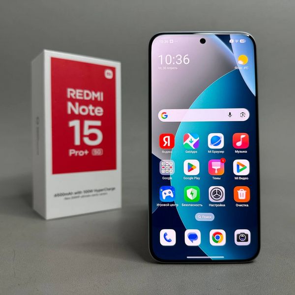 Смартфон Xiaomi Redmi Note 15 Pro + 5G 8/256Gb Glacier Blue