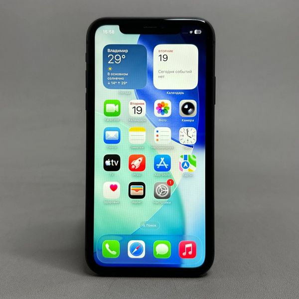 Смартфон Apple iPhone 11 128 ГБ RU, Dual: nano SIM + eSIM, черный