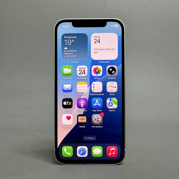 Смартфон Apple iPhone 12 128 ГБ, nano SIM+eSIM, белый