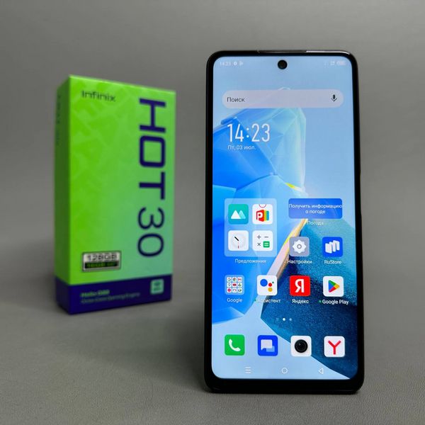 Смартфон Infinix Hot 30 8/128 ГБ, Dual nano SIM, Racing black