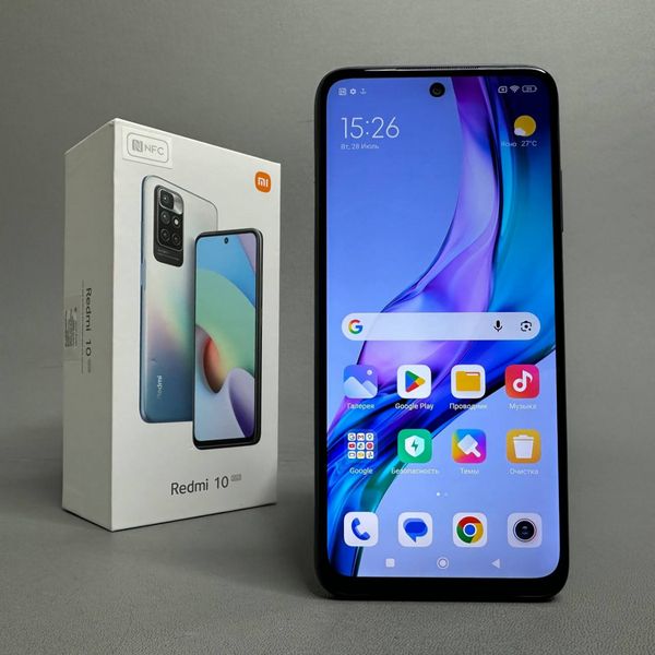 Смартфон Xiaomi Redmi 10 2022 4/64Gb, Dual nano SIM, Carbon Gray