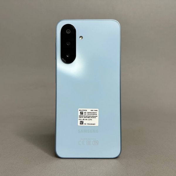 Смартфон Samsung Galaxy A17 4/128 ГБ RU, Dual nano SIM, голубой
