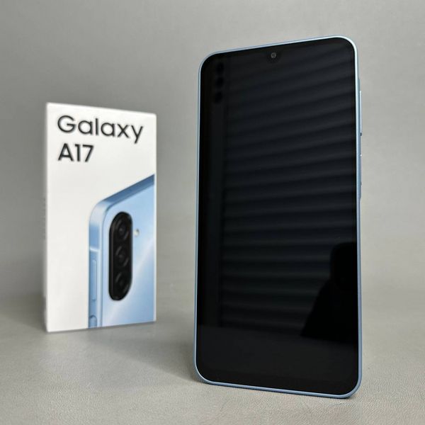 Смартфон Samsung Galaxy A17 4/128 ГБ RU, Dual nano SIM, голубой