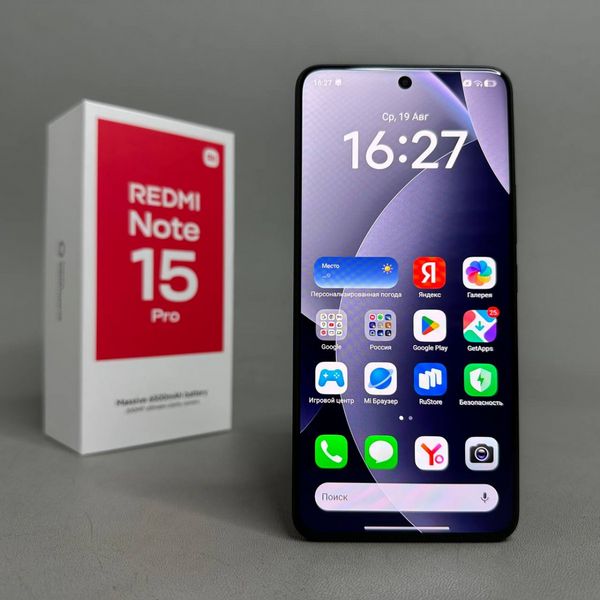 Смартфон Xiaomi Redmi Note 15 Pro 12/512 ГБ RU, Dual nano SIM, Black
