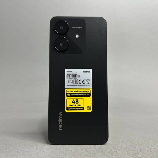 Смартфон Realme Note 60x 4/128 ГБ, Dual nano SIM, черный