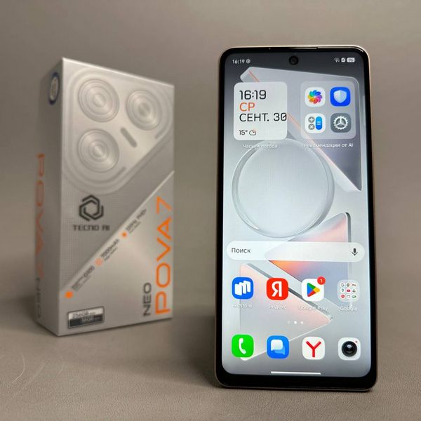 Смартфон TECNO Pova 7 Neo 8/256Gb, Dual nano SIM, черный
