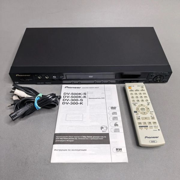 DVD плеер Pioneer DV-500K-K