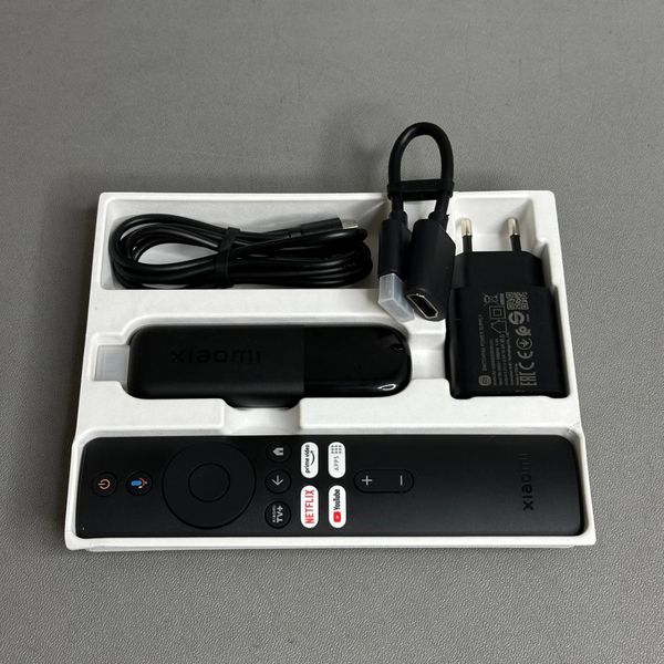 ТВ-приставка Xiaomi Mi TV Stick 4K (2nd Gen, MDZ-33-AA), Android TV, Global, черный
