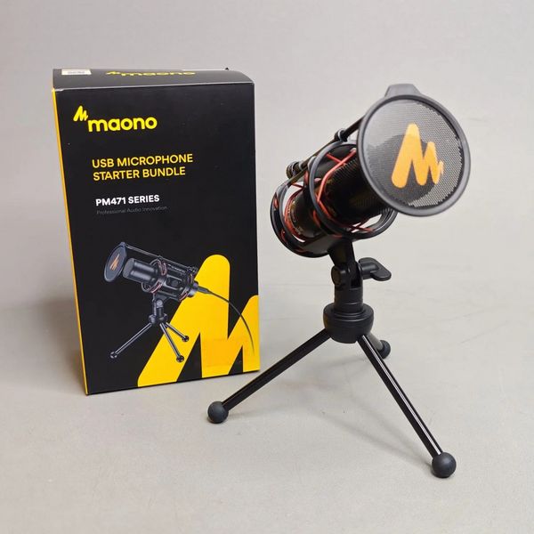 Микрофон Maono PM471TS черный