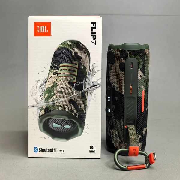Портативная колонка JBL Flip 7, камуфляжный