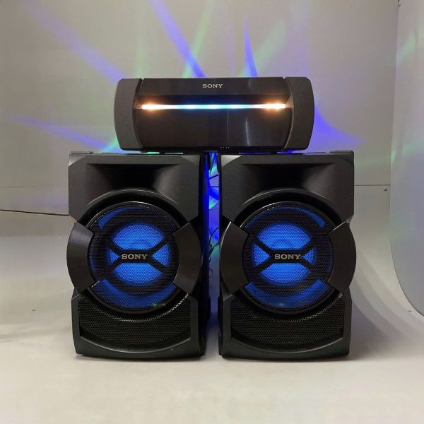 Музыкальный центр Sony Shake-X10, 1200Вт, с караоке, Bluetooth, FM, USB, CD, DVD, черный