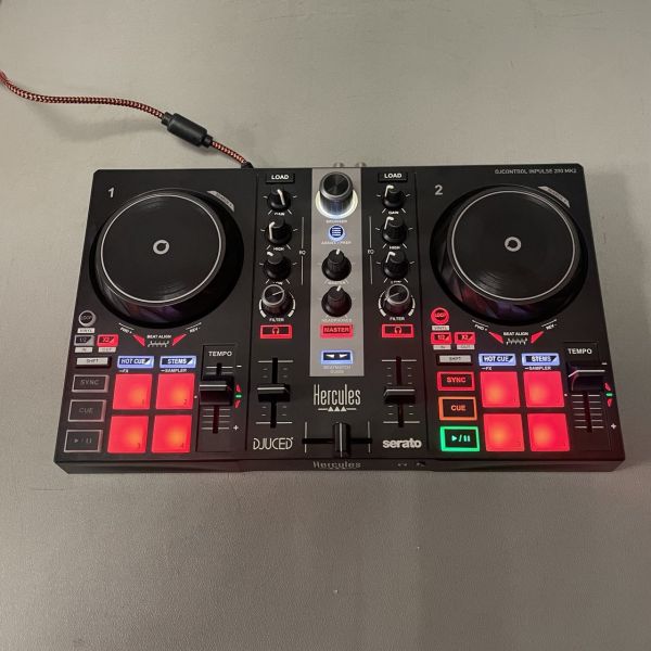 Контроллер Hercules DJControl Inpulse 200-MK2