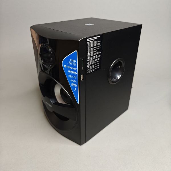 Колонки F and D F380X черный, формат акустики-2.1, 54 Вт, (без ПДУ)