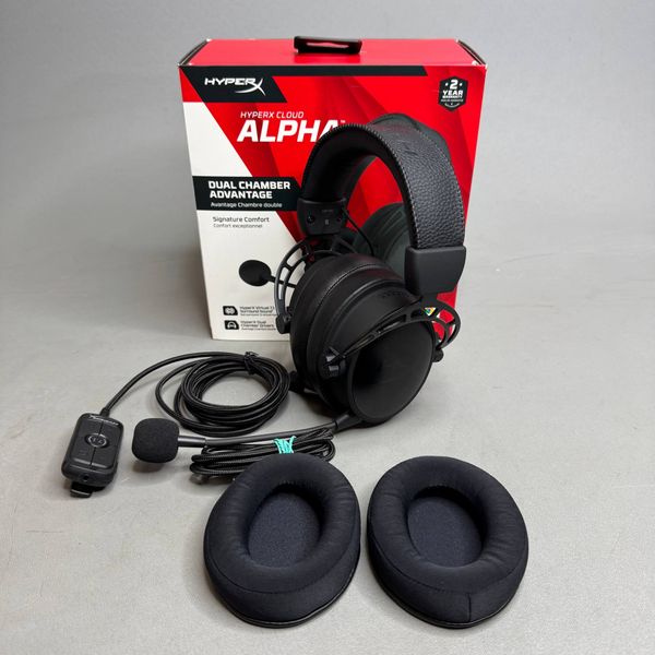 Проводные наушники HyperX Cloud Alpha S черный