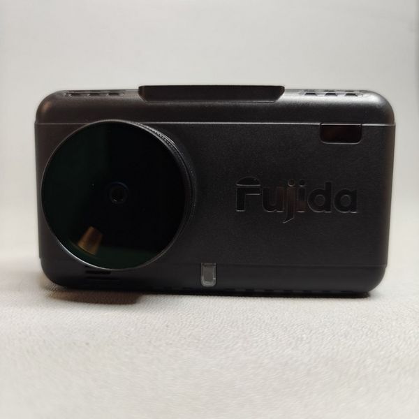 Видеорегистратор для автомобиля Fujida Zoom Smart S WiFi с GPS информатором, WiFi-модулем и магнитным креплением