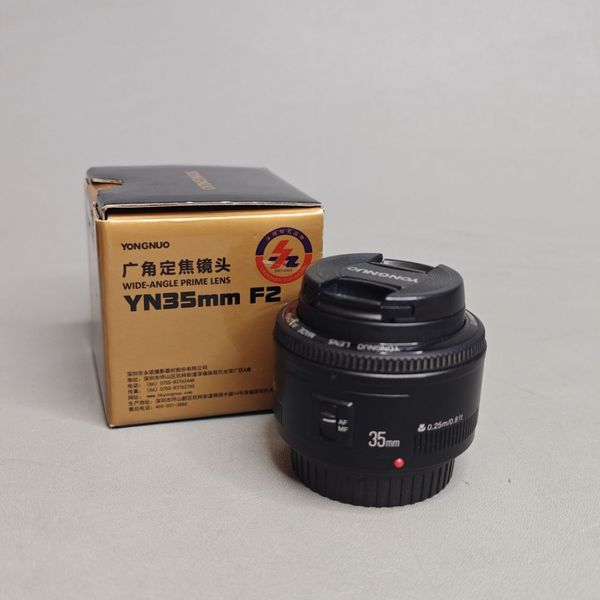Объектив YONGNUO 35mm F2.0 для камер Canon