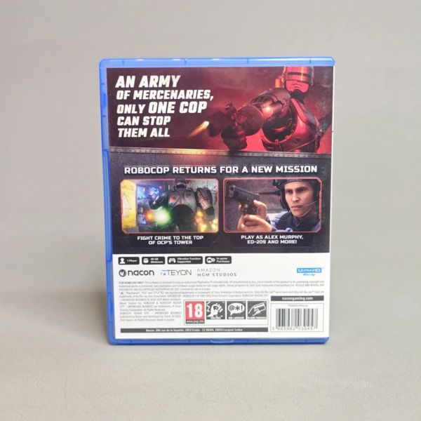 Игра Robocop Rogue City для PlayStation 5, диск 