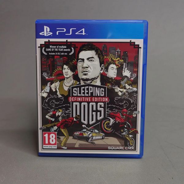 Игра Sleeping dogs: definitive edition на Playstation 4 (PS4, диск)