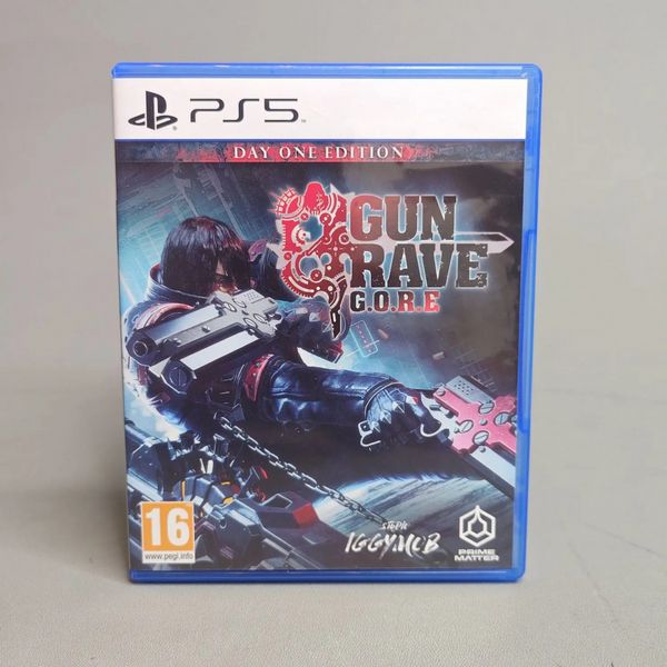 Игра Gungrave G.O.R.E. Day One Edition (PS5, Русские субтитры, диск)