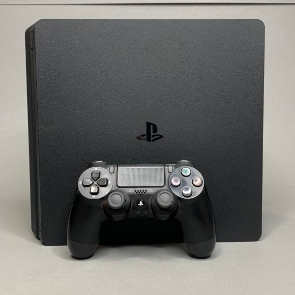 Игровая приставка Sony PlayStation 4 Slim 1 ТБ HDD, без игр, черный
