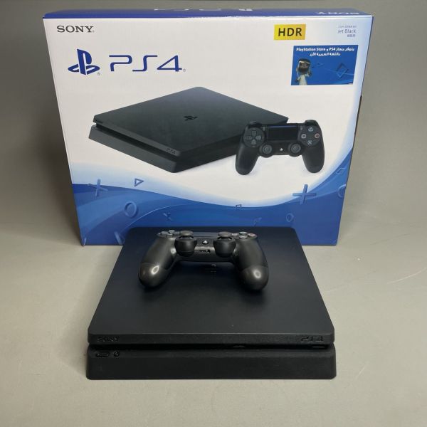 Игровая приставка Sony PlayStation 4 Slim 500 ГБ HDD, без игр, черный
