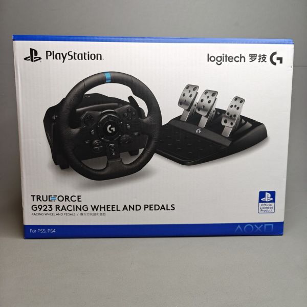 Руль Logitech G G923 TRUEFORCE PS4, совместим с PS4, PS5, ПК, Windows 10/11, черный