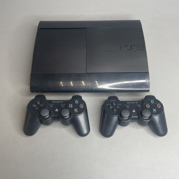 Игровая приставка Sony Playstation 3 Super Slim 500 GB с 2 джостиками