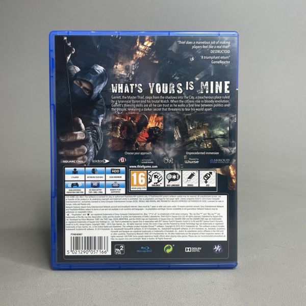 Игра Thief диск (PlayStation 4, Русская версия)