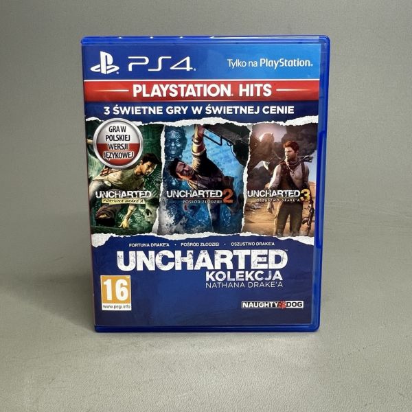 Uncharted: Натан Дрейк. Коллекция (Хиты PlayStation) (PS4, полностью на Русском) диск