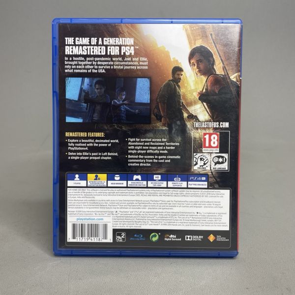 Игра Одни из нас - Обновленная версия Playstation Hits (PS4, диск, Русская версия)