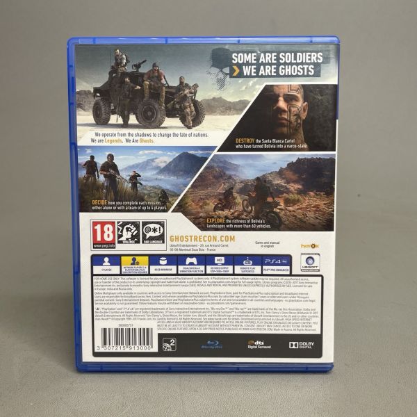Видеоигра Tom Clancys Ghost Recon: Wildlands на PS4, для PlayStation 4 на диске русская версия