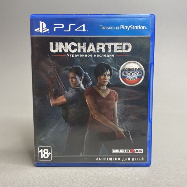 Игра PS4 Uncharted: The Lost Legacy (Утраченное Наследие), Русская версия, издание на диске.