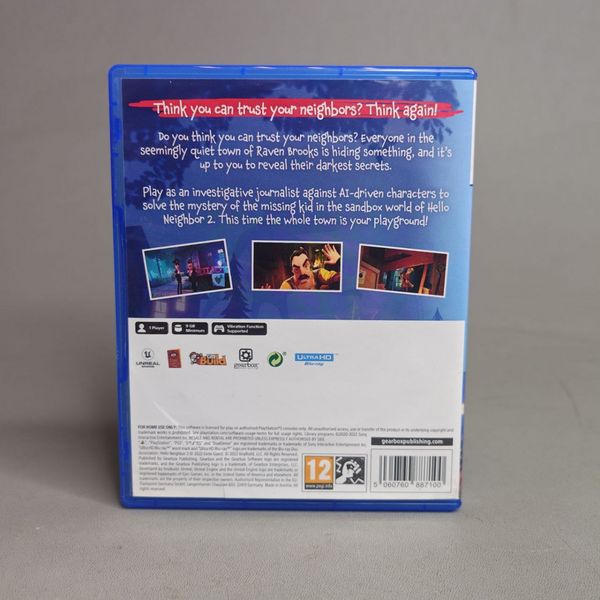 Игра Hello Neighbor 2 (Привет Сосед 2) Диск на PlayStation 5