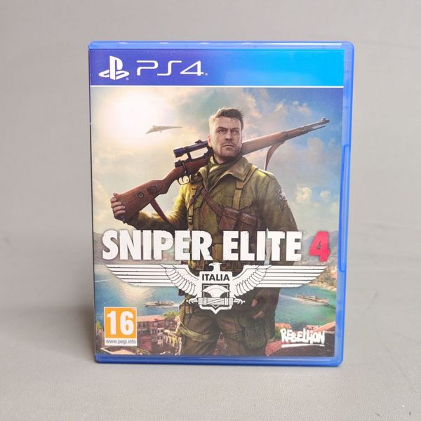 Игра Sniper Elite 4, для PlayStation 4, диск
