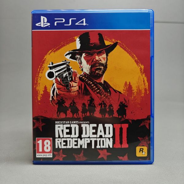 Игра Red Dead Redemption 2 (Русские субтитры, для PS4, диск)