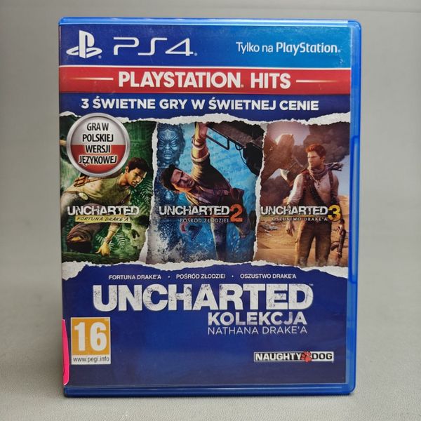 Игра Uncharted Натан Дрейк Коллекция для PS4 (диск)