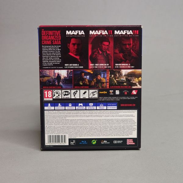 Игра Mafia Trilogy (PS4)  диск