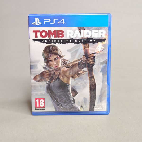 Игра Tomb Raider Definitive Edition PS4 диск