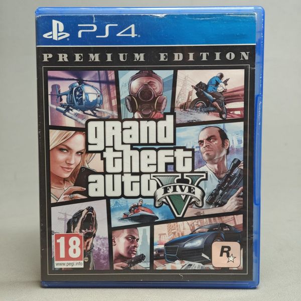 Игра Grand Theft Auto V для PS4 (диск)