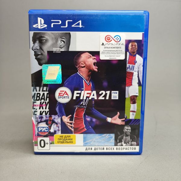 Игра FIFA 21 (PS4/PS5, Русский язык) диск