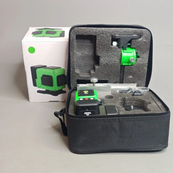 Лазерный нивелир AMO LN 3D-360-3 с зеленым лучом