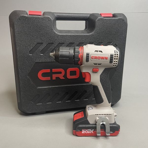 Шуруповерт аккумуляторный CROWN CT21091HX-2 BMC