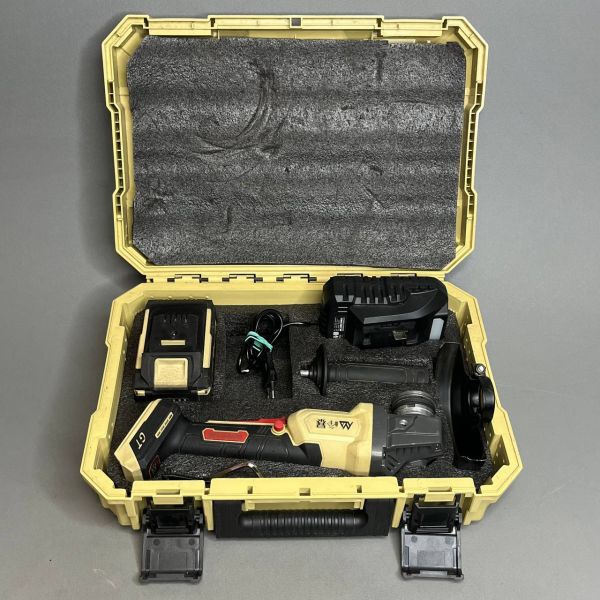 Аккумуляторная бесщеточная болгарка (УШМ) Feng Bao FB-5230, диск 125мм, 1 АКБ 6Ач