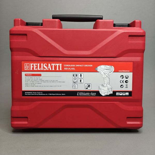Аккумуляторный ударный винтоверт Felisatti SD14.4IL
