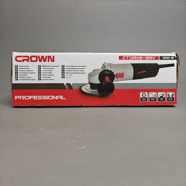 Угловая шлифовальная машина CROWN CT13502-125V