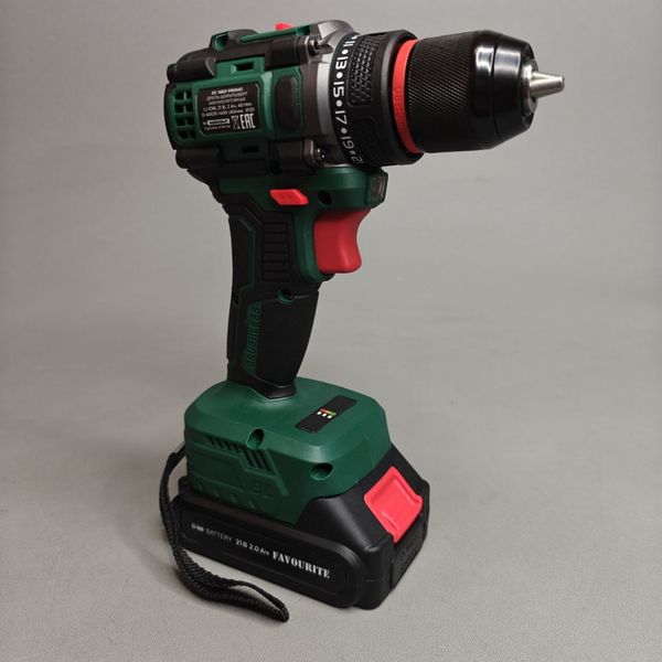 Дрель-шуруповерт FAVOURITE TOOLS DC NB21 SET, акк. Li-ion, 21 В, 2 Ач