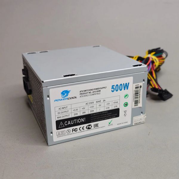 Блок питания PowerCool ATX-500W 500 Вт