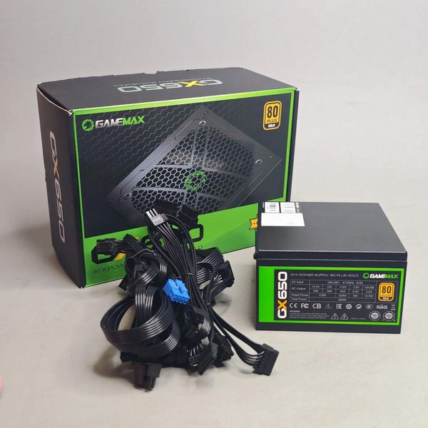 Блок питания GameMax GX-650 Modular черный