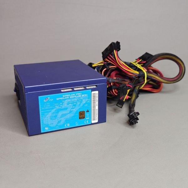 Блок питания FSP Epsilon 85 plus 800W (80+ Bronze, ATX v2.3, 120mm Fan, 20+4+4 pin, 8xSATA)